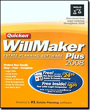 Software: NOLO Quicken WillMaker Plus 2008 Windows