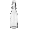 B�gelverschlussflasche klar, 200ml Inhalt, H�he 17,5 cm - 6 Stk im Set