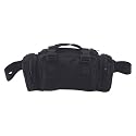 Tactical Waist Hip and Shoulder Bag Pack 7 Pockets Black