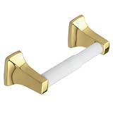 Moen 2080PB Contemporary Paper Holder, Polished Brass