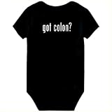 Got Colon Cities Baby Bodysuit (Unisex, Black, Size 0-3 Months)