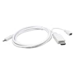 Cavo adattatore HDMI bianco per Samsu...