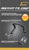Interfit Strobies STR131 Multi Fit TTL 6.5 ft Coiled Cable for Nikon and Ca ....