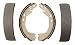 Aimco AFR636 Premium Rear Drum Brake Shoe Set
