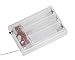 1 X KW-Light Micro LED 20 Green Color Lights Battery Operated on 7ft Long Silver Color Ultra Thin String Wire