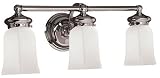 Brentwood 3 Light Transitional Vanity Fixture