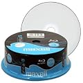 BLU-RAY - Maxell BD-R 25Gb, velocit� 1-4x, stampabile (fullprintable) - Campana da 25pz