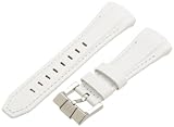 TechnoMarine SL140005 Cruise White Calf Leather White Stitching 40mm Cruise Watch Strap