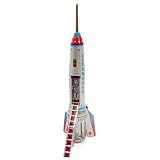 Outdoor Living : Replica Collectable Tin Toy Space Rocket