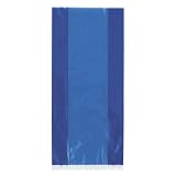 30 royal blue party cello plastic bags
