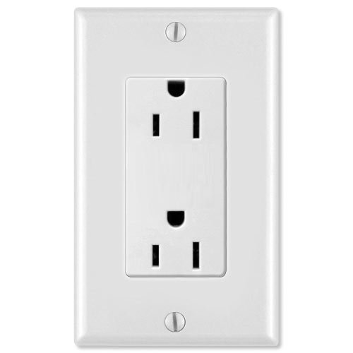 OnQ/Legrand AC Power Kit (Electrical Box, Duplex Receptacle, Faceplate