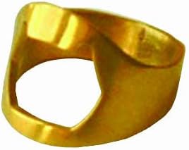 Ring Thing Bottle Opener: Gold Size 14. Inside diameter 15/16" or 24mm.