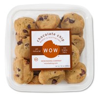 WOW Baking- Chocolate Chip Cookies, All Natural, Wheat & Gluten Free, 12 oz tub