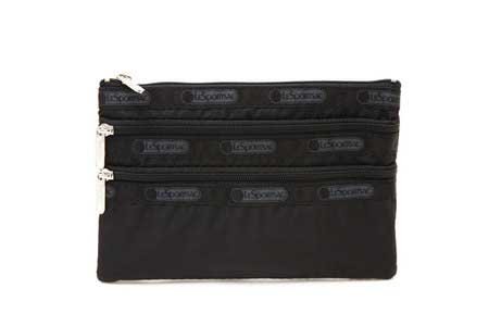 (レスポートサック) LeSportsac 7158 3-ZIP Cosmetic 5922ブラック