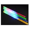 N&B Fasching Karneval Disco LED FLASCHLIGHT Leuchtstab mit 3 Lichtfunktionen