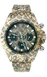 Toy Watch Imprint Snake Chronograph Unisex watch #FLE04RE
