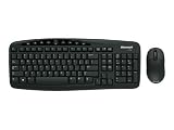 Microsoft - Wireless Optical Desktop 700 v2 - Clavier - sans fil - RF - souris - récepteur sans fil USB - noir