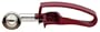 Zeroll Universal Small EZ Disher Food/Ice Cream Scoop, Burgundy