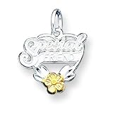 Sterling Silver Special Friend Heart Charm with 20 inch Sterling Silver Chain