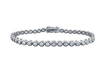 Click here for Diamond Tennis Bracelet : Platinum - 3.00 CT Diamo... prices