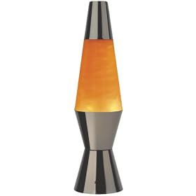 Lava Lite 1770-6 Mystical Cloud Lamp with Skins, 10-Inch, Orange