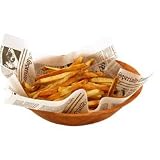 Review KegWorks  / Newsprint Fry Paper Wax Liner - 1000 Sheets