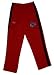 Kansas City Chiefs Youth Fleece Team Color Sweatpant, Size= Medium