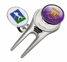 Weber State Wildcats Divot Tool Hat Clip With Golf Ball Marker Of 2)