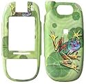 Colorful Frog - LG CU320 Hard Case - Snap on Cell Phone Faceplate Cover
