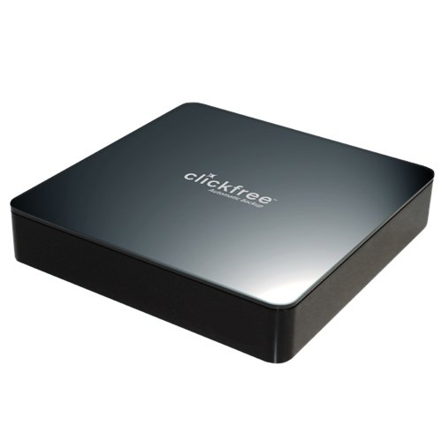 Clickfree Automatic Backup C2N 2 TB USB 3.0 Network Ready Desktop External Hard Drive, 2037N3 (Piano Black)