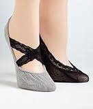 Sheer Swiss Dot Shoe Liners 2-Pack