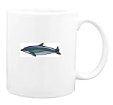 Mug with dolphin, wildlife, marine, mammal, bottle-nosed, underwater