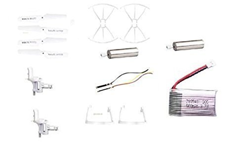 CRW Syma X5C X5 Parts Battery Motor Base Main Blades Propellers Protectors Light kit Landing Skid