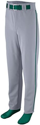 Augusta Sportswear Men's Open Bottom Baseball Piping Pant