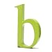 Alpha Art - Lower Case b by Design Ideas