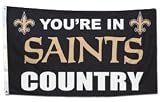 New Orleans Saints 3'X5' Country Design Flag
