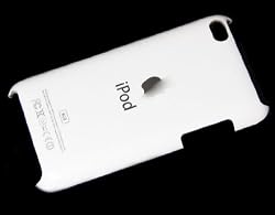 White thin air jacket replicase case for Touch 4 gen hard cover case for back only. Free gray sock.