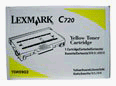 Yellow Toner Cartridge for C720 7200pg Yld At 5% Coverage