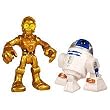 Star Wars 2011 Playskool Jedi Force Mini Figure 2Pack R2D2 C3PO