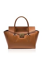 Roberta M. Bolso asa de mano Tote Bag (Cognac)