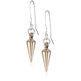 gold spike earrings Bing Bang Petite Pendulum  Rose