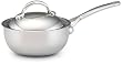 BonJour Copper Clad 2.5-Quart Covered Saucier