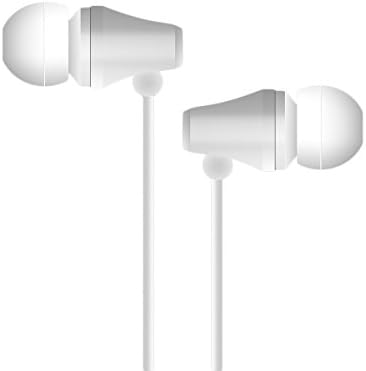 OneD Metal In-ear Headphones Earbuds With Microphone Remote Control HIFI Stereo Bass - Made for iPhone | iPod | iPad | Android Smartphone | Tablets |MP3|MP4 (SE01WHITE)