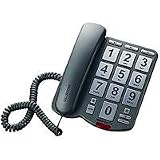 DSC-Zettler Not-Tel 4 Großtasten-Telefon mit großer optischer Rufanzeige titanium