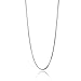 TRUSUPER Titanium Stainless Steel Cable Box Chain Necklace 1.4mm,Sliver 20