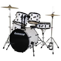 Ludwig Accent CS Combo 5 Piece Drum set with Hardware