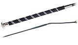 Reitgerte SOFT Wickelgriff Dressurgerte 120cm schwarz