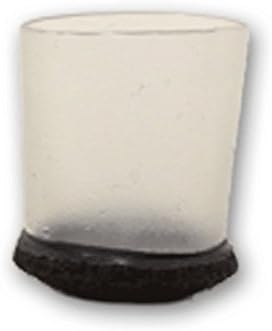 Clear Sleeve Floor Protector Fits 1-5/8" To 1-3/4"+ Dia, 16/Pkg - 2 Pack