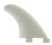FCS SW-1 Walden Glass Flex Sidebite Surfboard Fin Set - Natural
