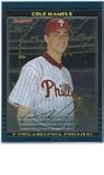 2002 Cole Hamels Bowman Chrome Draft Picks Baseball MLB Rookie Cards - Near Mint to Mint Condition (Philadelphia Phillies)